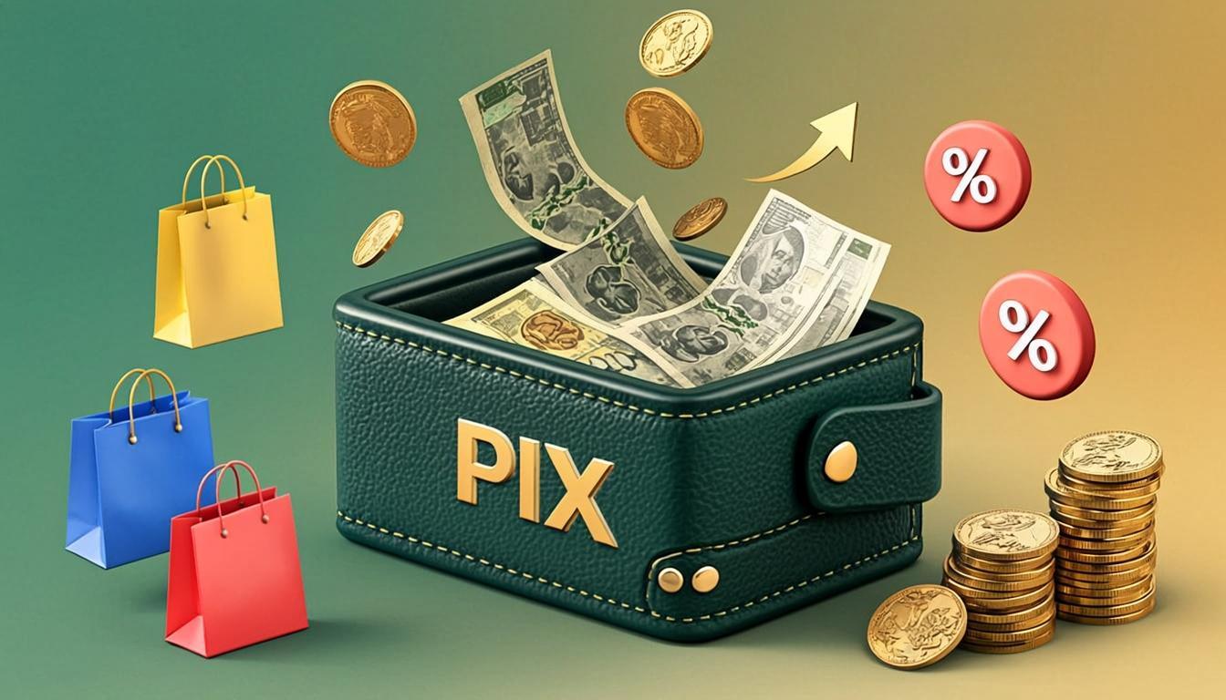 Cashback PIX - dinheiro de volta nas compras
